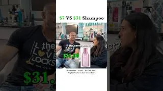 Thumbnail: $7 VS $31 Shampoo