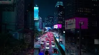 Thumbnail: Bangkok City light #aesthetic #bangkok #cinematic #moody #bkk