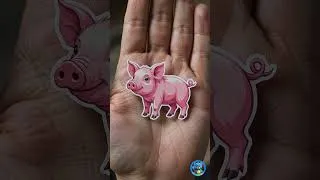 Thumbnail: 🐱🐶🐷🦆 Watch cute 2D animals magically transform into real animals!