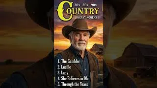 Thumbnail: Kenny Rogers - The Golden Voice of Country: 70s, 80s, 90s  🛣️🎵 #KennyRogers #CountryLegends