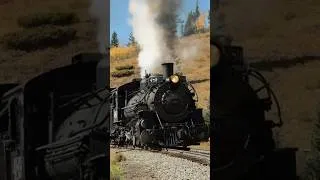 Thumbnail: Oil-fired Cumbres & Toltec K36 #489 climbs the final stretch over the crest at Cumbres Pass