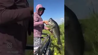 Thumbnail: I Caught a ABSOLUTE GIANT out of Massive mat of Grass! #shorts #bluegabe
