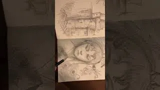 Thumbnail: Finishing touches on my renaissance sketch page