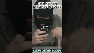 Thumbnail: Data Masking Explained: Protect Sensitive Data with Smart Obfuscation  #infosec #cybersecurity