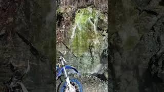 Thumbnail: Things You See In The Bush - Little Man-Made Waterfall #waterfall  #dualsport #enduro #motorcycle