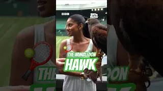Thumbnail: Wimbledon's Cutest Security Guard! 🦅
