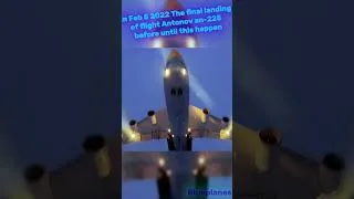Thumbnail: A legend memorial of Largest aircraft in the world an-225🇺🇦 #short #fyp #aviation #emergency