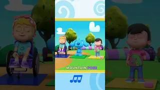 Thumbnail: Relax & Stretch with Blue's Yoga Song! 🧘💙