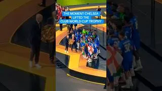 Thumbnail: USA President Donald Trump presents Club World Cup trophy to Chelsea after psg win #shorts #chelsea