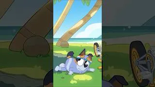 Thumbnail: Bandit needs to be nicer to Uncle Stripe 💙😫! | Bluey's Bestest Friends - Official Channel