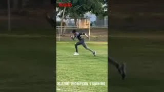Thumbnail: ELAINE THOMPSON 'THE FASTEST WOMAN ALIVE' TRAINING FOR NEW SEASON