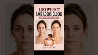 Thumbnail: Lost Weight? Why Your Face Looks Older After 40 + How to Restore It Naturally