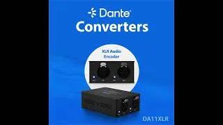 Thumbnail: Dante Audio converters from Blustream.