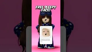 Thumbnail: FREE YAWN FACE ROBLOX! #roblox #avatar #free