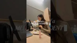 Thumbnail: Part 4 | day in a life of a medical student #university #medschool #study #diml #doctor