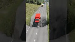 Thumbnail: Cars & Buses vs Massive Pit - BeamNG.Drive