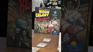 Thumbnail: First Thursday Night game report ft. Moon Colony Bloodbath and Pond #boardgames
