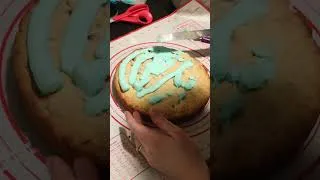 Thumbnail: Delicious Peanut Butter Cookie Cake ft. Deep Dive! #shorts #wemakefun  #cookies