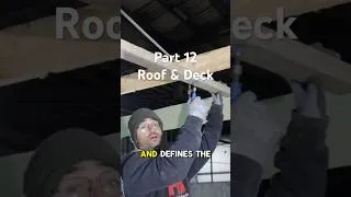 Thumbnail: Part 12 and final video of my end-of-year build recap ⛵️The roof and deck