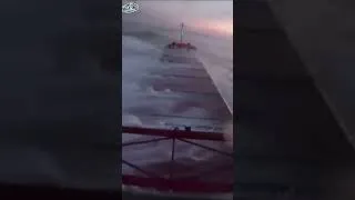Thumbnail: A Bulk Carrier hits Rough Waves