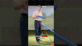 Thumbnail: Comment NOODLE For Your PERFECT Golf Swing Plane (Pool Noodle Hack)!