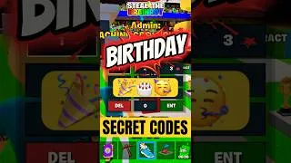 Thumbnail: NEW BIRTHDAY EVENT FOOTBALL SECRET ADMIN CODES Fortnite Steal The Brainrot