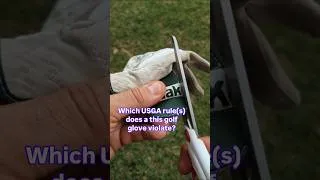 Thumbnail: Does this glove break USGA rules? #golfgear #golf #golfrules #golfgloves