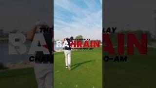 Thumbnail: We played the Bahrain Championship Pro Am! Watch the full video on our YouTube now!