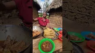 Thumbnail: African village Life of sharing Meal to our extended family #shortsfeed #food #villagerlifestyle
