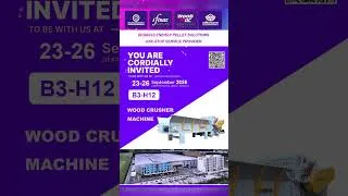 Thumbnail: Heavy‑Duty Wood Crusher | Visit Our Booth at IFMAC Jakarta 2026