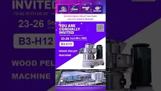 Thumbnail: The New Vertical Centrifugal Biomass Pellet Machine | Visit Our Booth at IFMAC Jakarta 2026