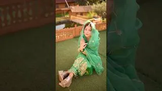Thumbnail: 💚 IMMENSELY BEAUTIFUL #hinakhan GLOWING in #desilook #sister #wedding #kashmir #shorts