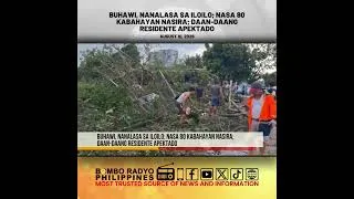 Thumbnail: Buhawi, nanalasa sa Iloilo; Nasa 80 kabahayan nasira; daan-daang residente apektado