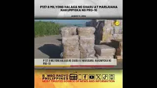 Thumbnail: ₱137.9 milyong halaga ng shabu at marijuana, nakumpiska ng PRO-10 | Bombo Radyo