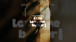 Thumbnail: I can love me better than you can #selflove #lyrics #shorts