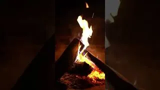 Thumbnail: 🔥Crackling Fire Sounds at Night, Cozy Fireplace Ambience #firesounds #cozyfireplace #cracklingfire