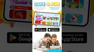 Thumbnail: ✨ Watch Fun Cartoons Anytime! 📺 | Download Kids App Now! 🎉