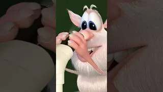 Thumbnail: Booba discovered dancing germs under the microscope #booba #animation#shorts