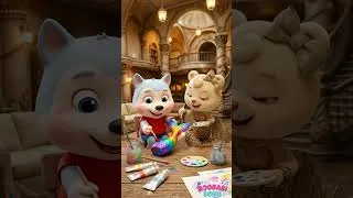 Thumbnail: Rich Mermaid vs Poor Mermaid! 🧜‍♀️💎 | Wolfoo & Boobabi Kids Songs #Shorts