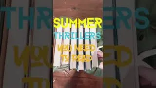 Thumbnail: Summer Thrillers you need to read!