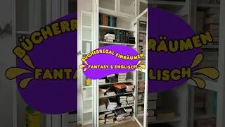 Thumbnail: 1. Bücherregal eingeräumt ✨ #bücherregal #bookshelf #buchcommunity #booktube #bücherwelt
