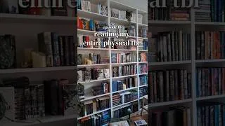 Thumbnail: reading my entire physical tbr | ep. 18 #physicaltbr #tbr #bookish #books #booktube