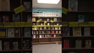 Thumbnail: How cool is this for banned books week? #bannedbooksweek #bannedbooks #booktube #reading #books