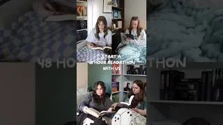 Thumbnail: getting ready for pageathon where your pages control what we do for 48 hours!! #readathon