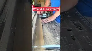 Thumbnail: Be honest.. What did I do wrong? #woodworking #diy #maker