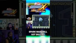 Thumbnail: I almost feel bad for Spark Mandrill. Almost. 😂❄️ #MegaManX #retrogaming
