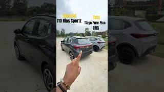 Thumbnail: Tata Tiago Facelift Pure Plus CNG Vs Hyundai i10 Nios Sportz || Borndrive