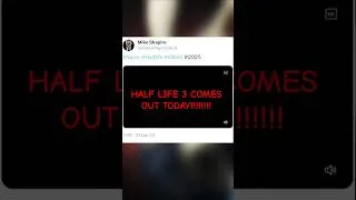 Thumbnail: Mike Shapiro's (G-Man VA) Half-Life 3 Tweet #valve #halflife #gman #2026