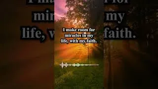 Thumbnail: Today Brings Miracles | Powerful Positive Affirmations | Morning Meditation for Abundance