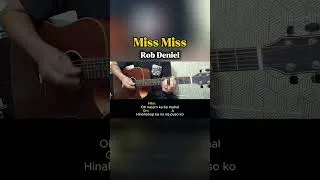 Thumbnail: Miss Miss - Rob Deniel | Easy Guitar Tutorial